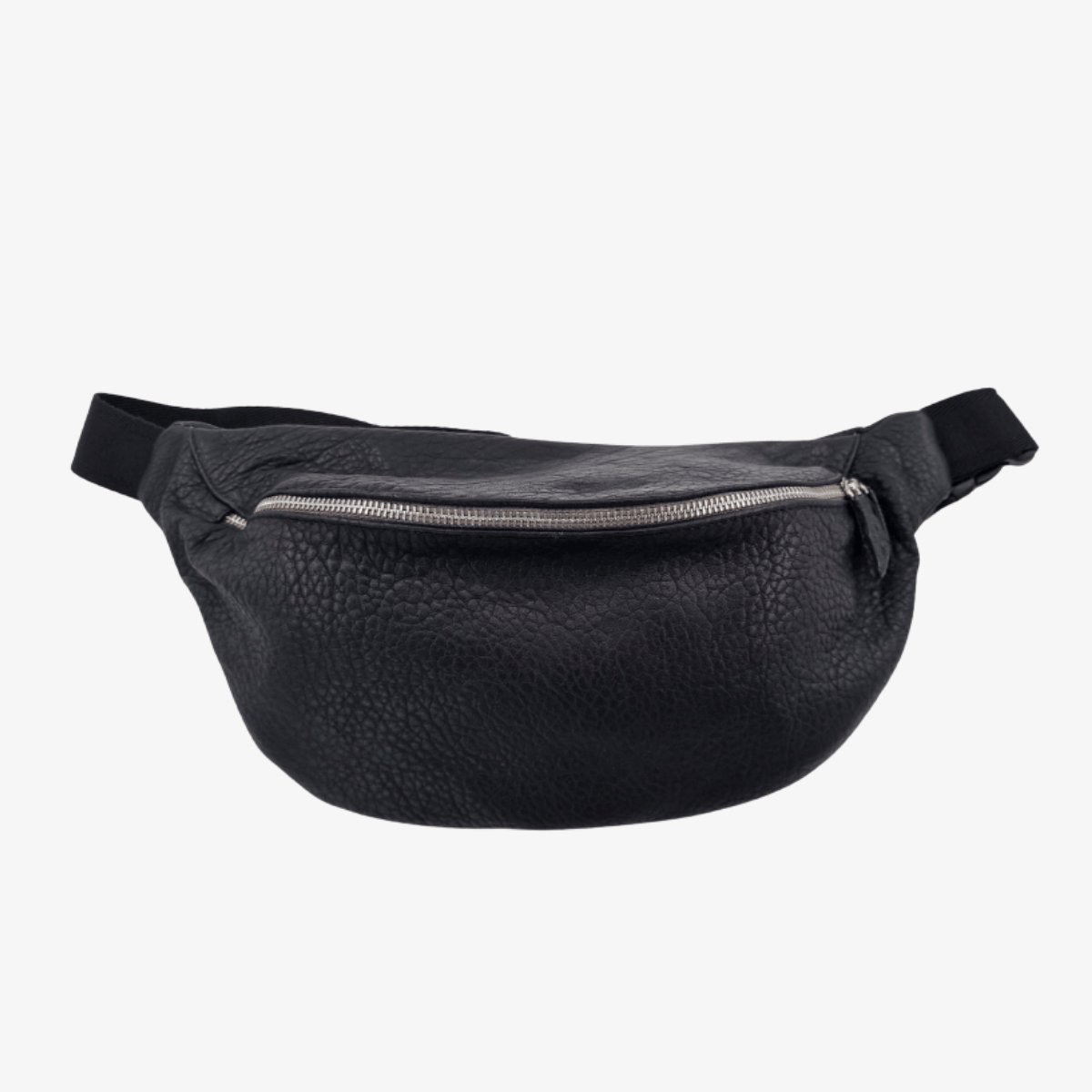 Bauchtasche Leder VARA | Schwarz & Rot