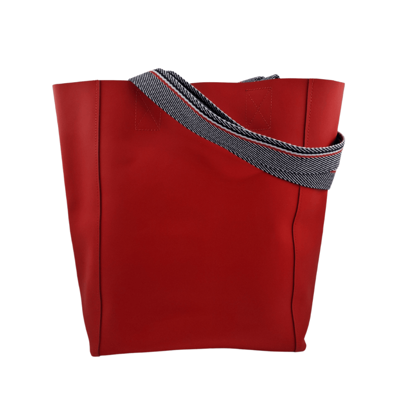 Tote Bag Leder LUCCA | Rot