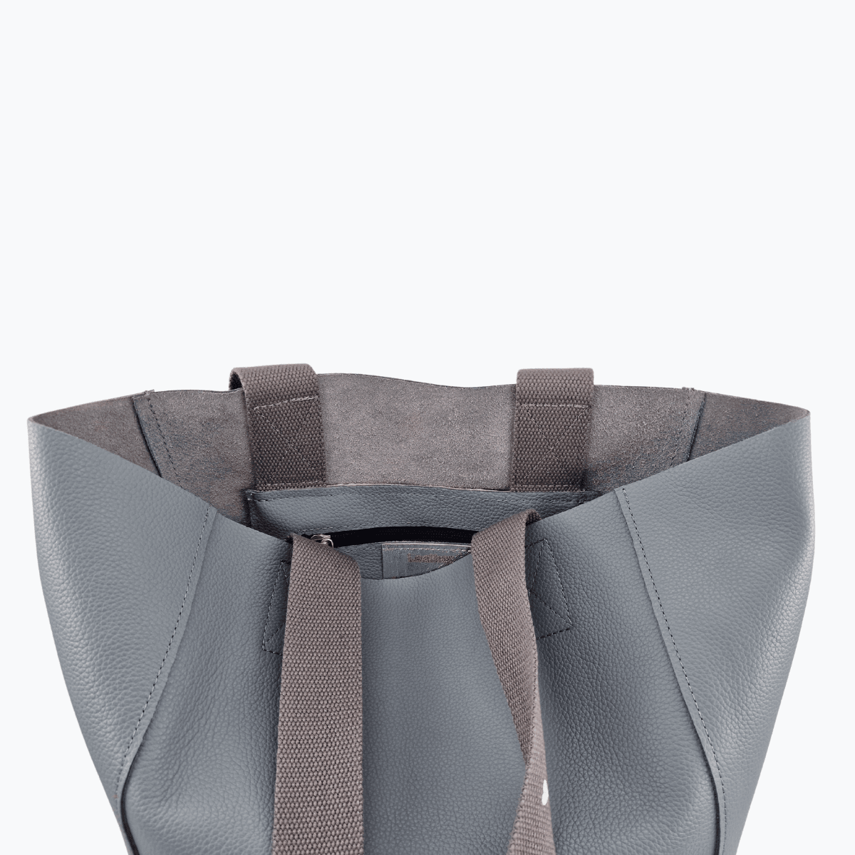 Tote Bag Leder FES | Hellgrau