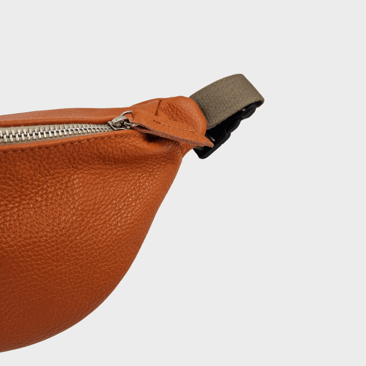 Bauchtasche Leder ALMA | Orange 