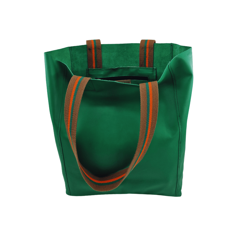 Tote Bag Leder RENO | Grün 