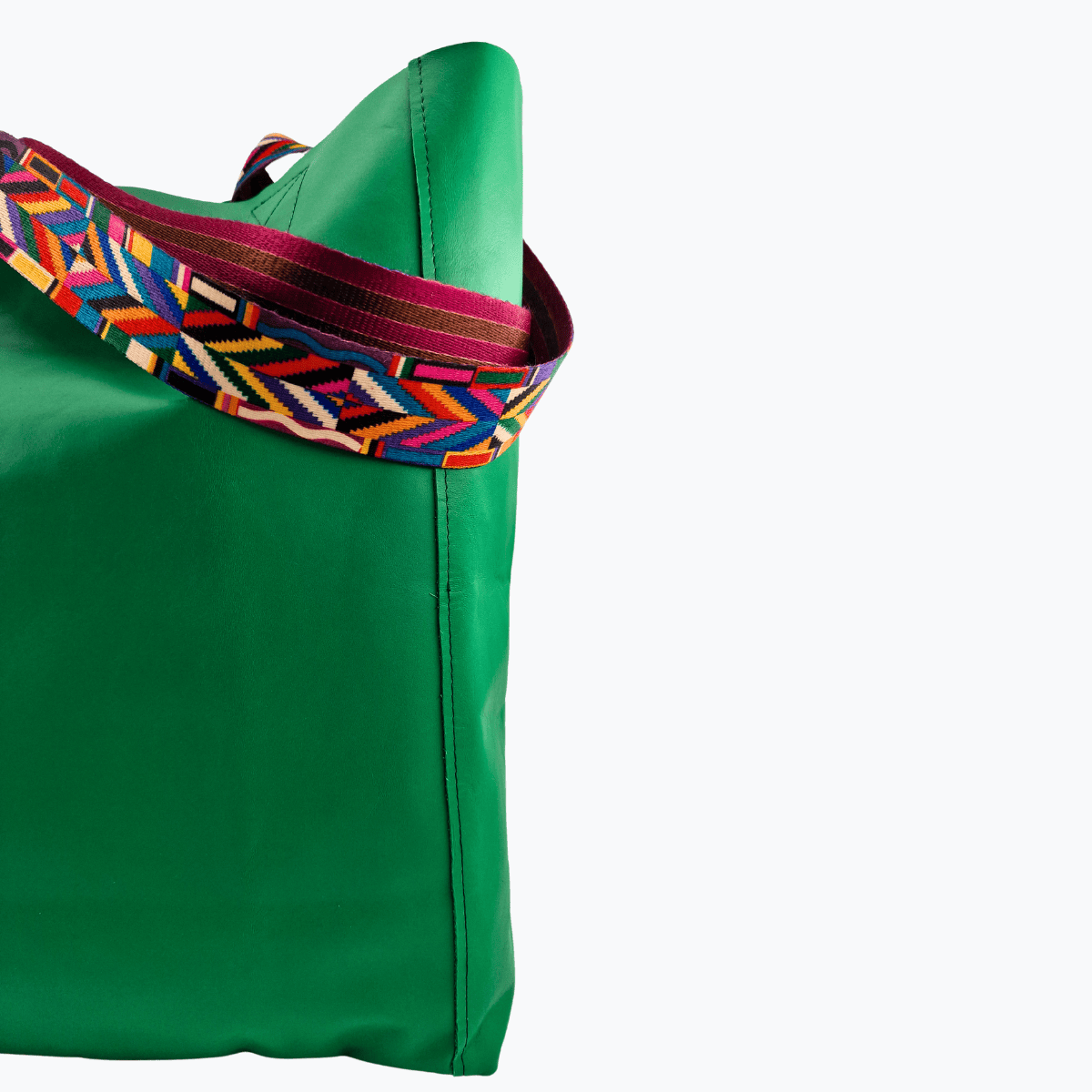 Tote Bag Leder GIZA | Grün