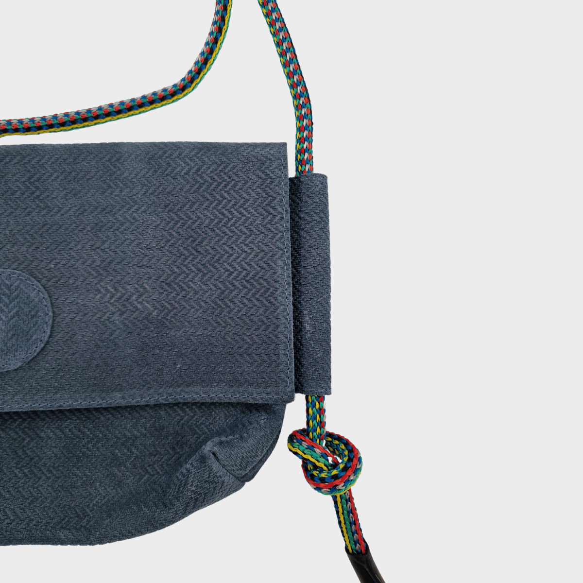 Umhängetasche Leder ULM | Blau