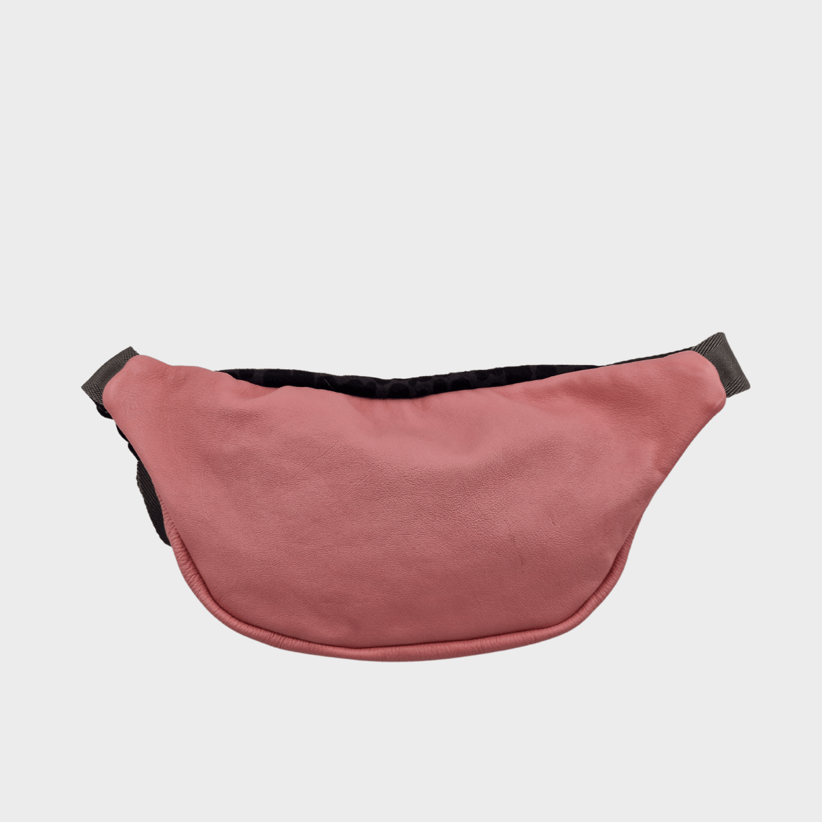 Bauchtasche Leder VILA | Pink & Grau
