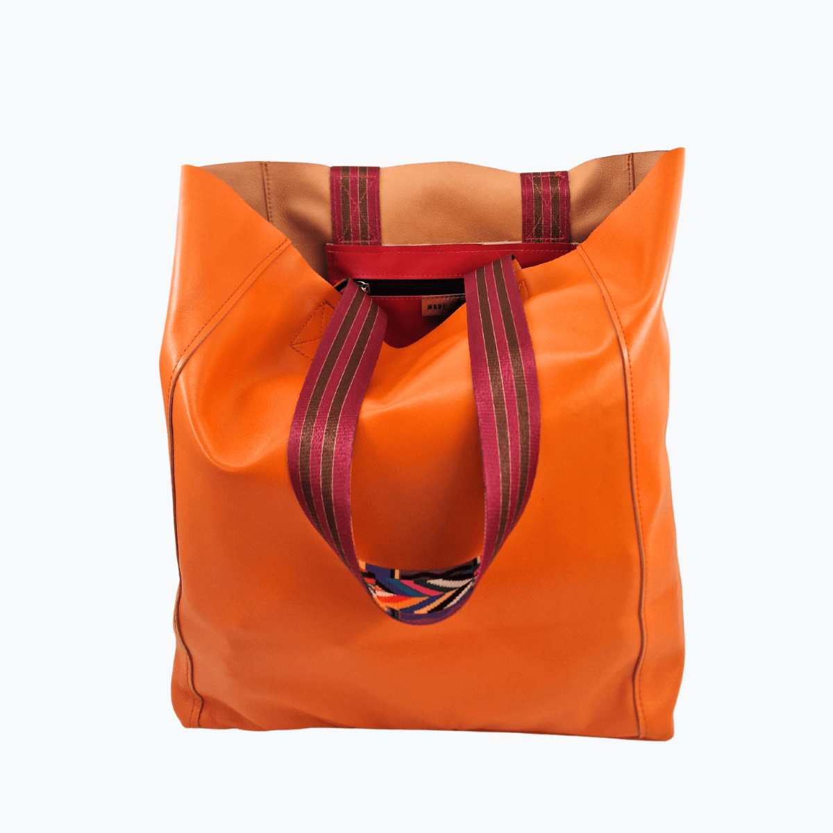 Tote Bag Leder GARDA | Orange 