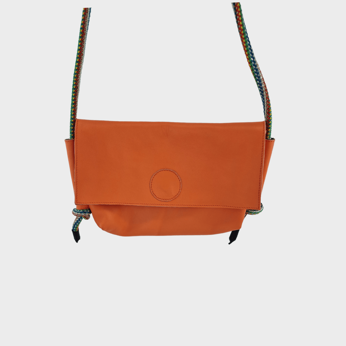 Umhängetasche Leder PINTO | Orange