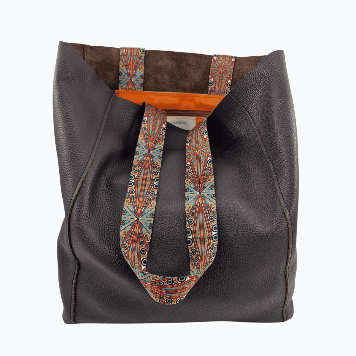Tote Bag Leder ELORA | Grau