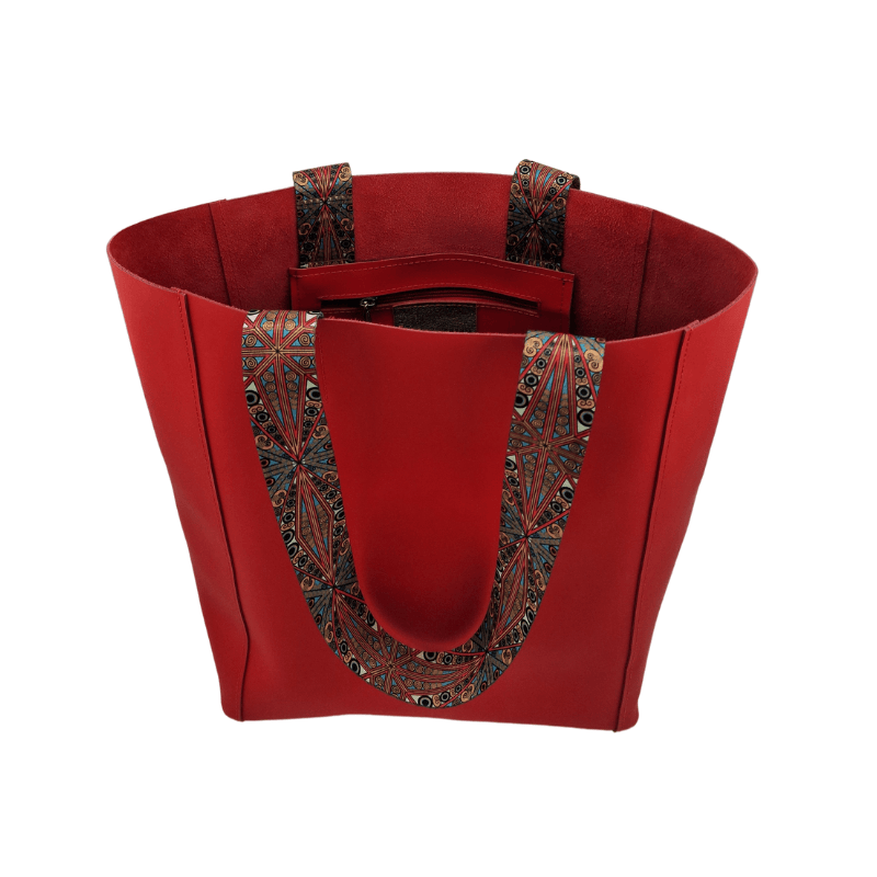 Tote Bag Leder EDEN | Rot